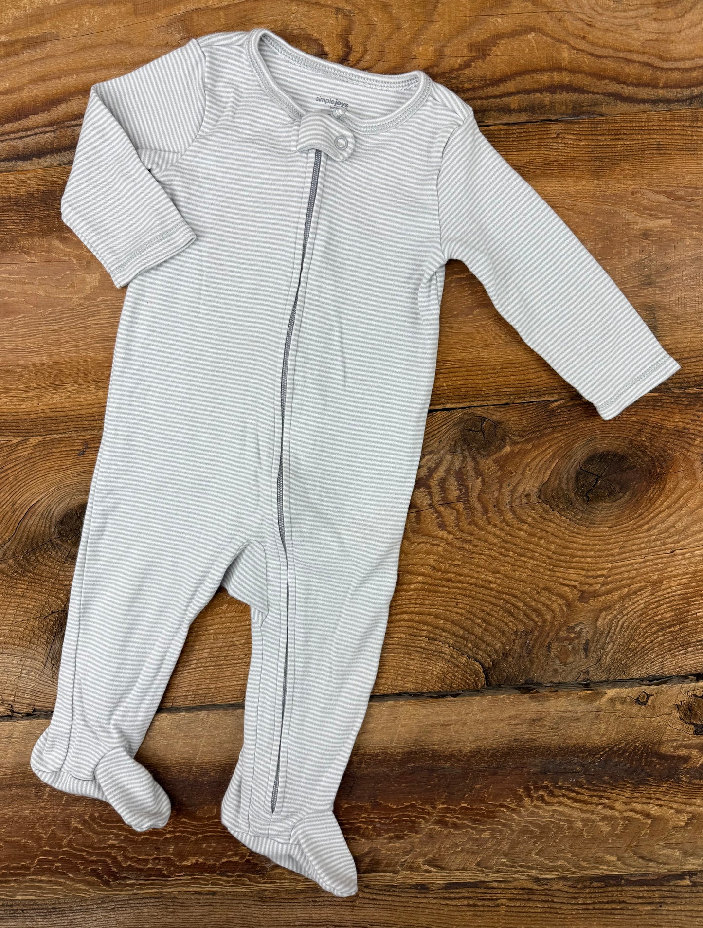 Simple Joys 6-9M Striped Sleeper