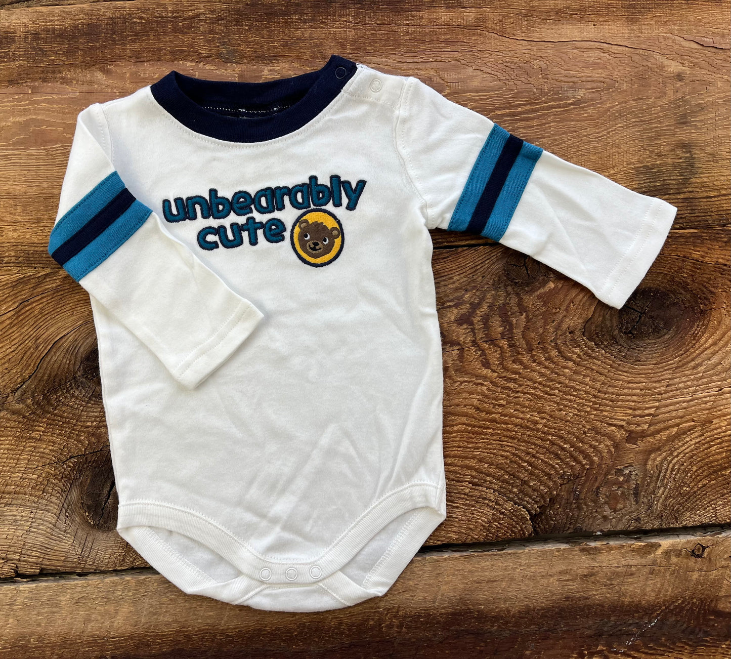Gymboree 3-6M Unbearably Cute Onesie