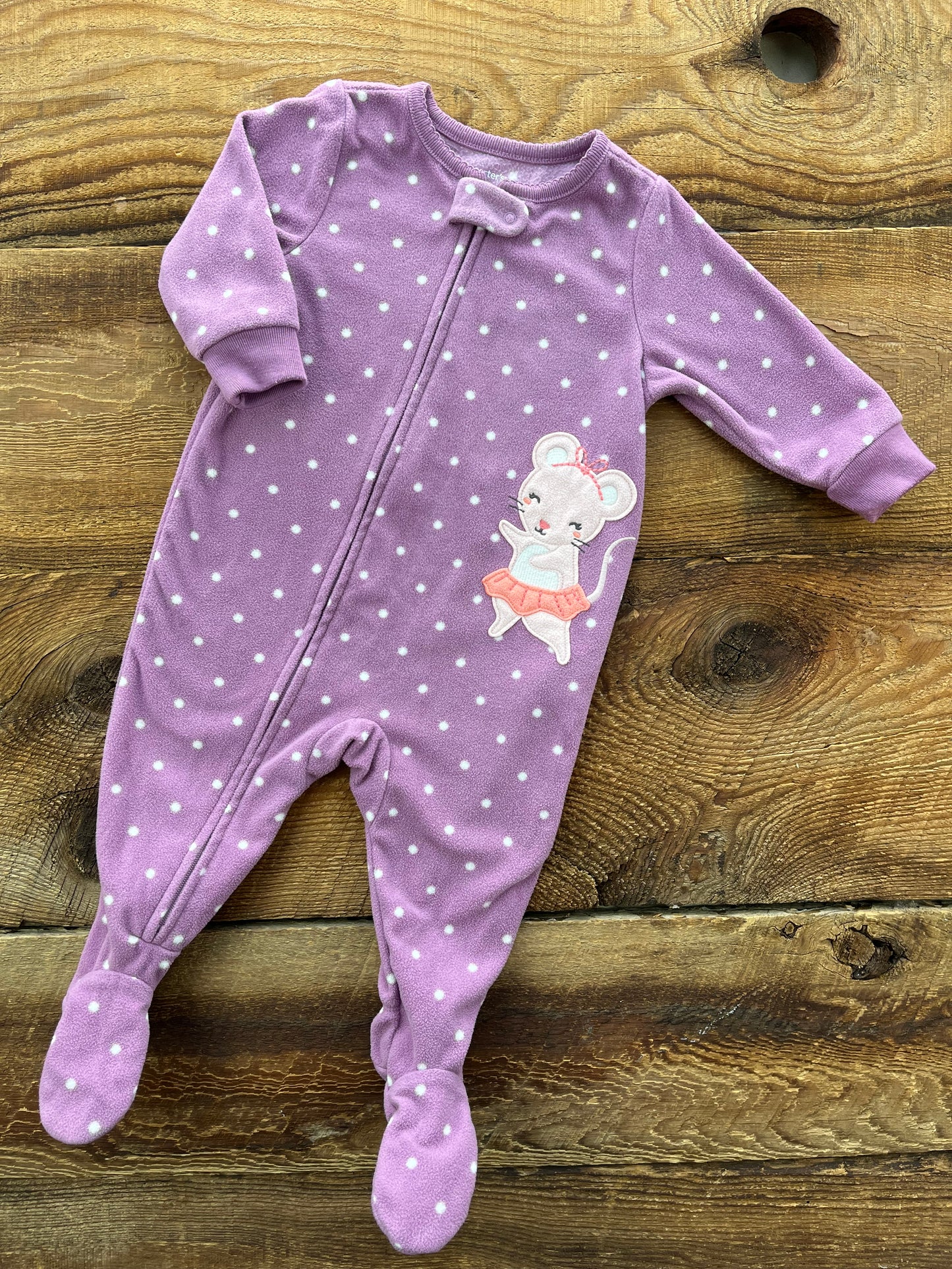 Carter’s 6M Fleece Mouse Sleeper