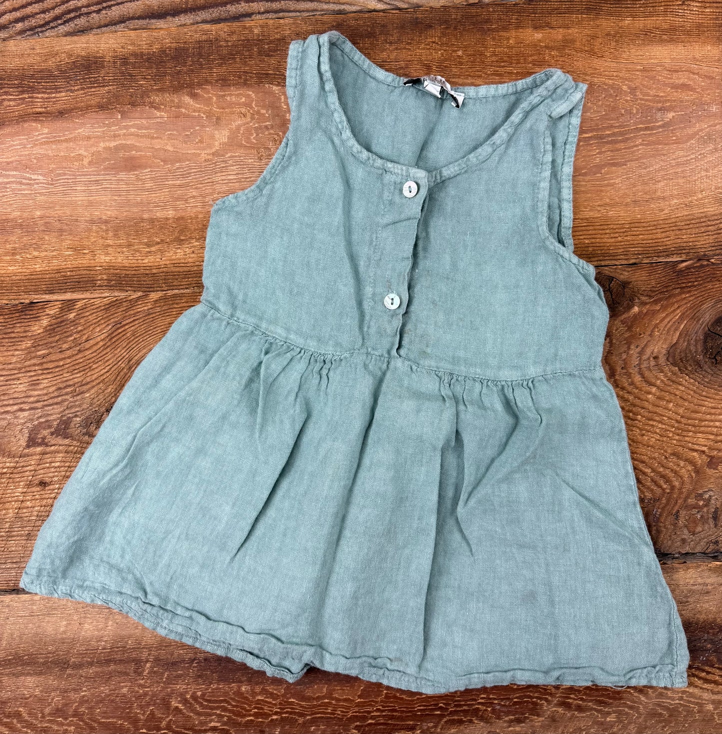 Eolie 3T Italy Linen Dress