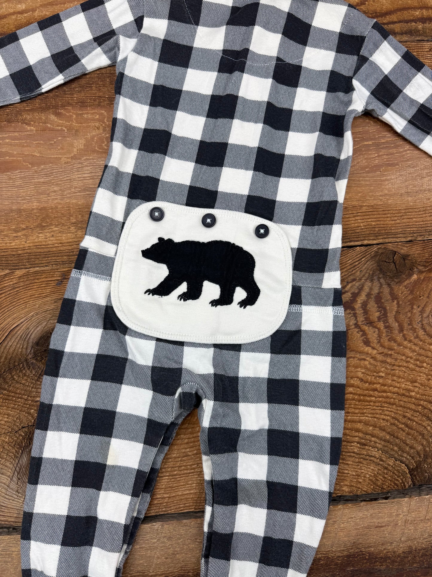 Little Blue House 18-24M Checkered Sleeper