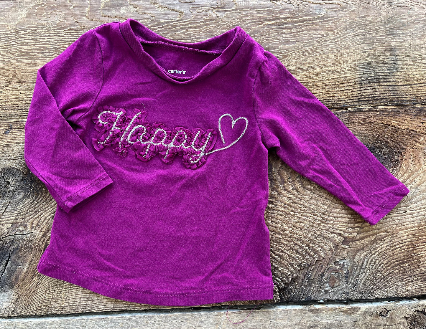 Carter’s 6M Happy Shirt