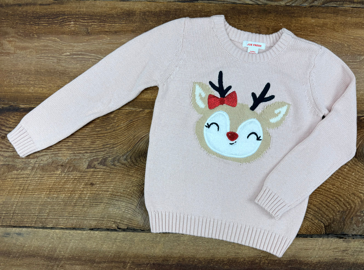 Joe Fresh 3T Reindeer Sweater