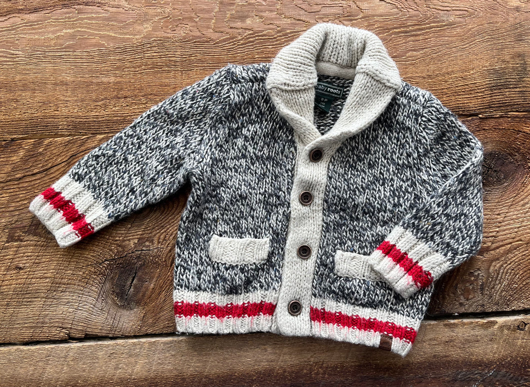 Roots 3-6M Knit Cabin Sweater