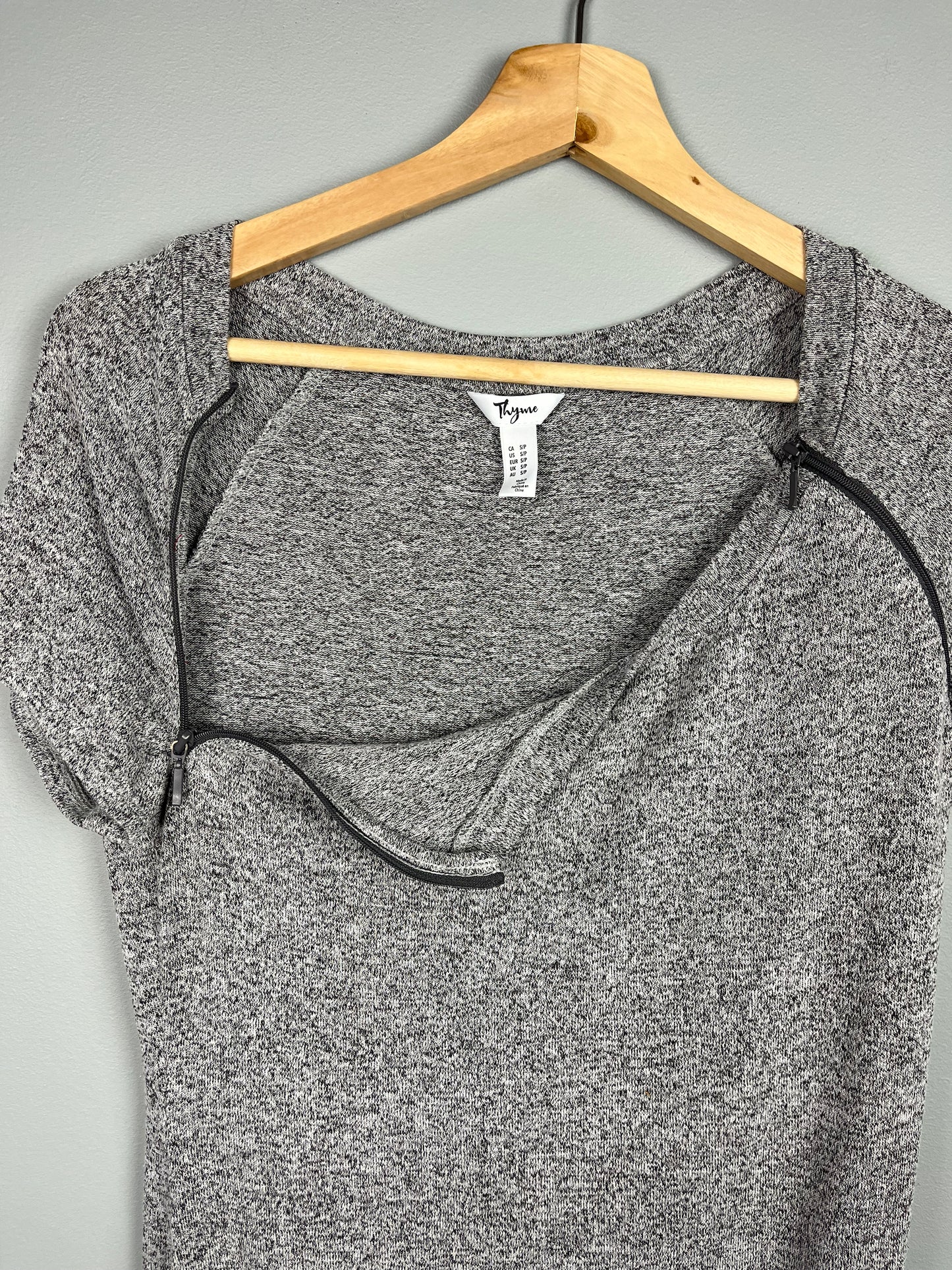Thyme Maternity Small Nursing Shirt