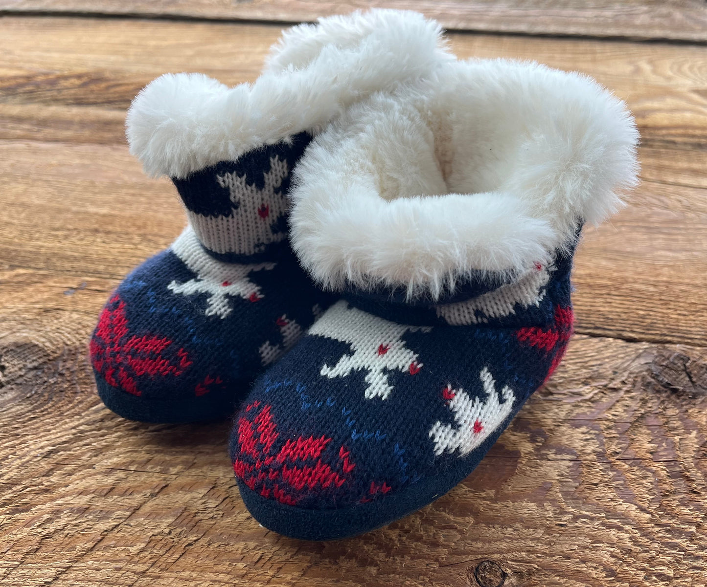 Joe Fresh 8T Reindeer Slipper