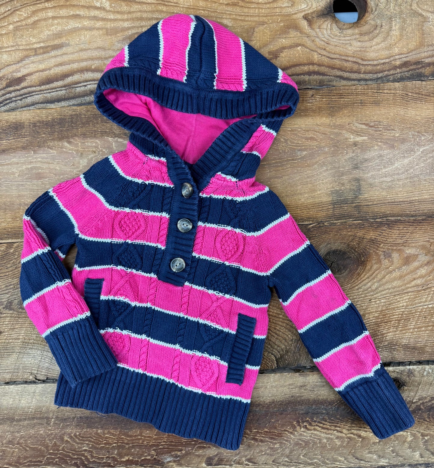 Tommy Hilfiger XS Knit Hoodie