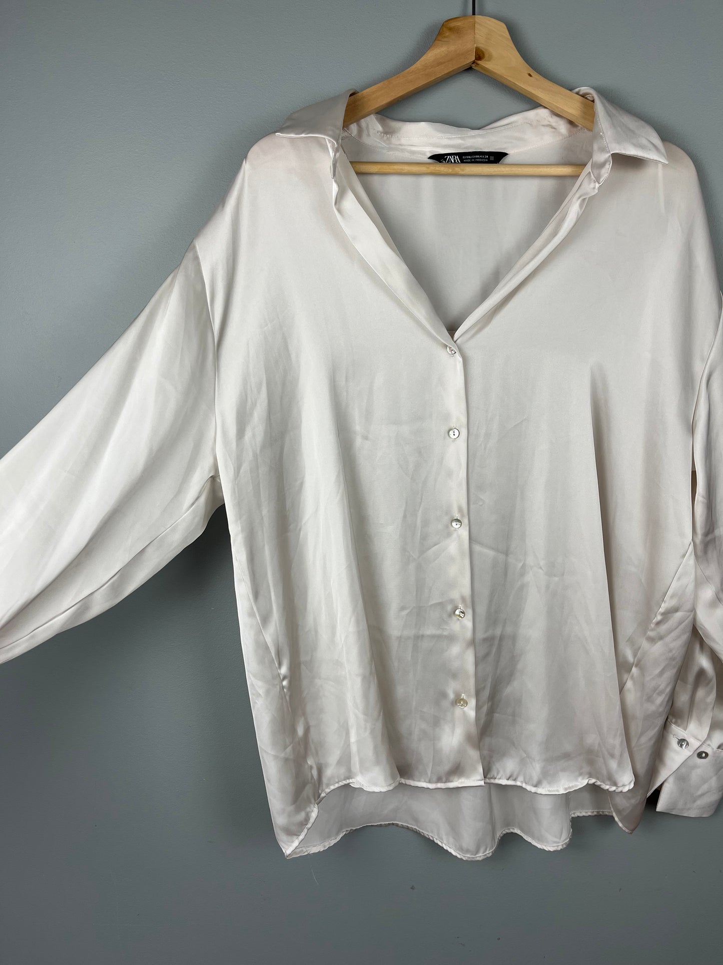 Zara Women’s XXL Silk Shirt