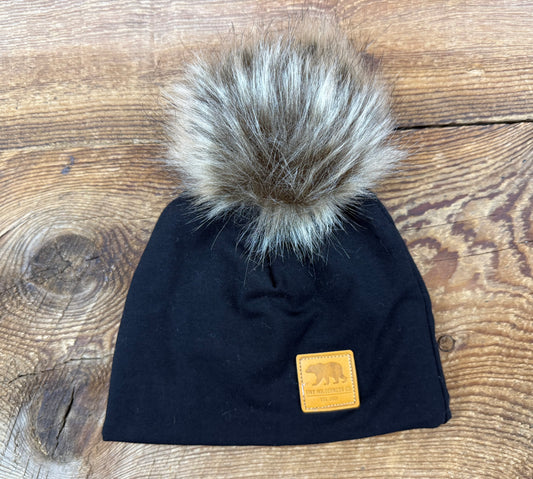 Tiny Wilderness Co 6-12M Lined Pom Hat