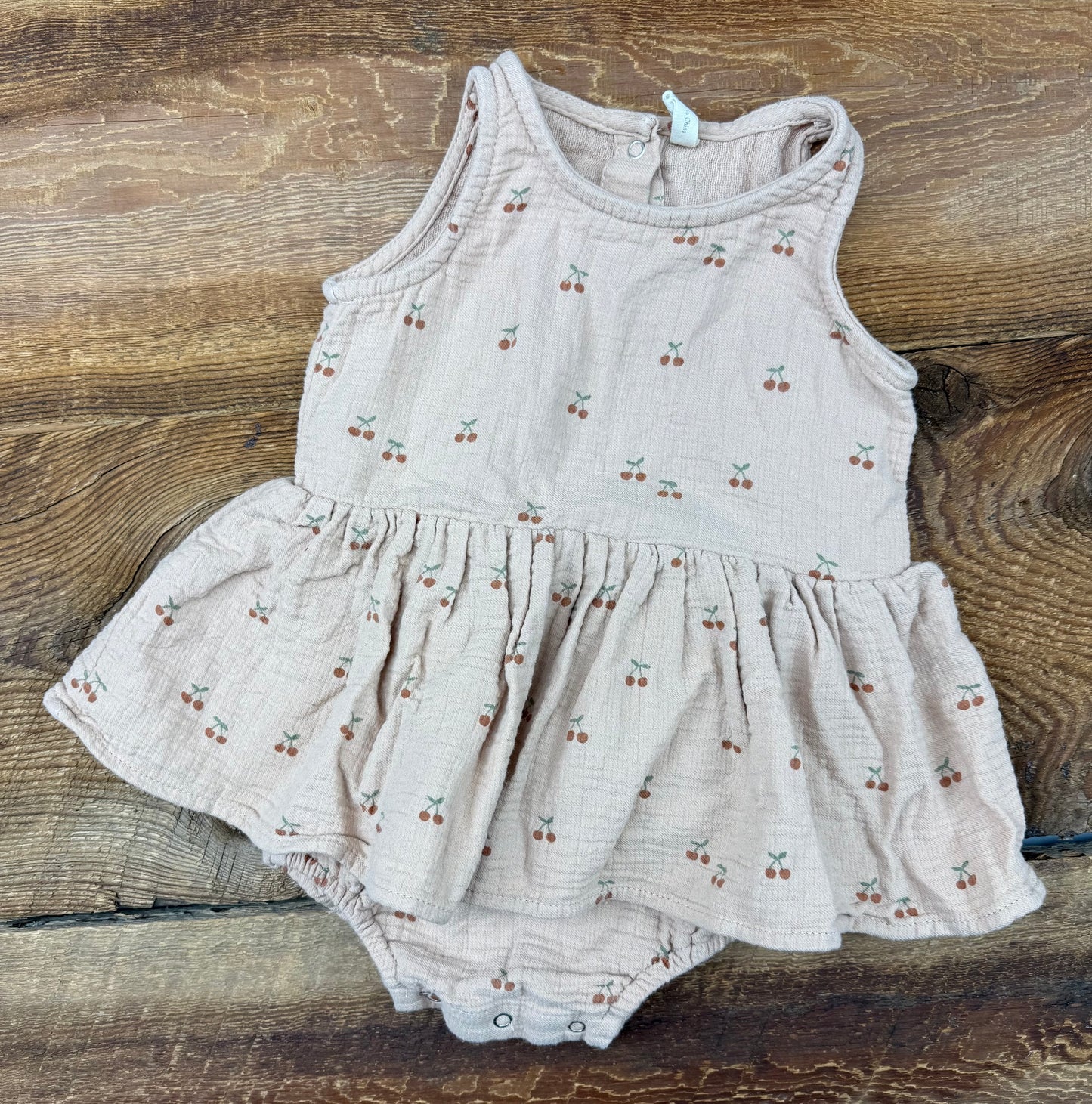 Quincy Mae 12-18M Cherry Dress