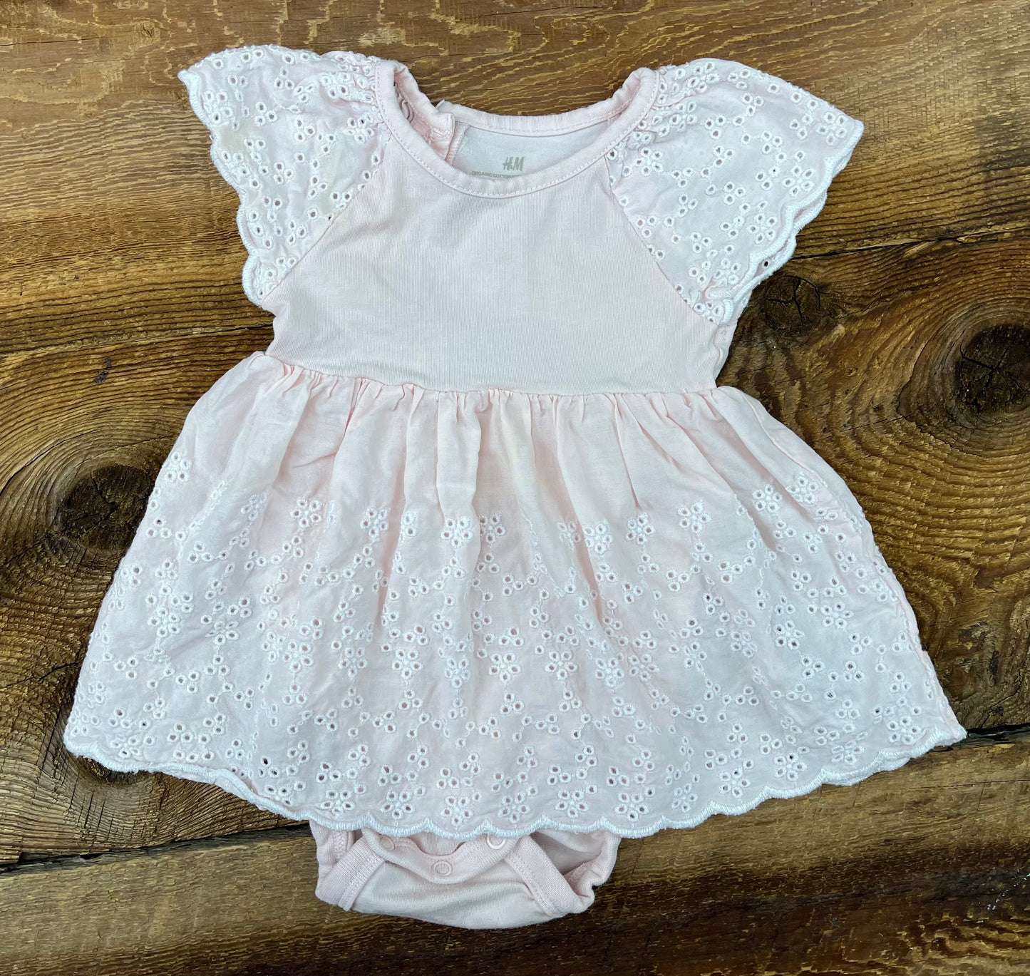 H&M 2-4M Eyelet Dress