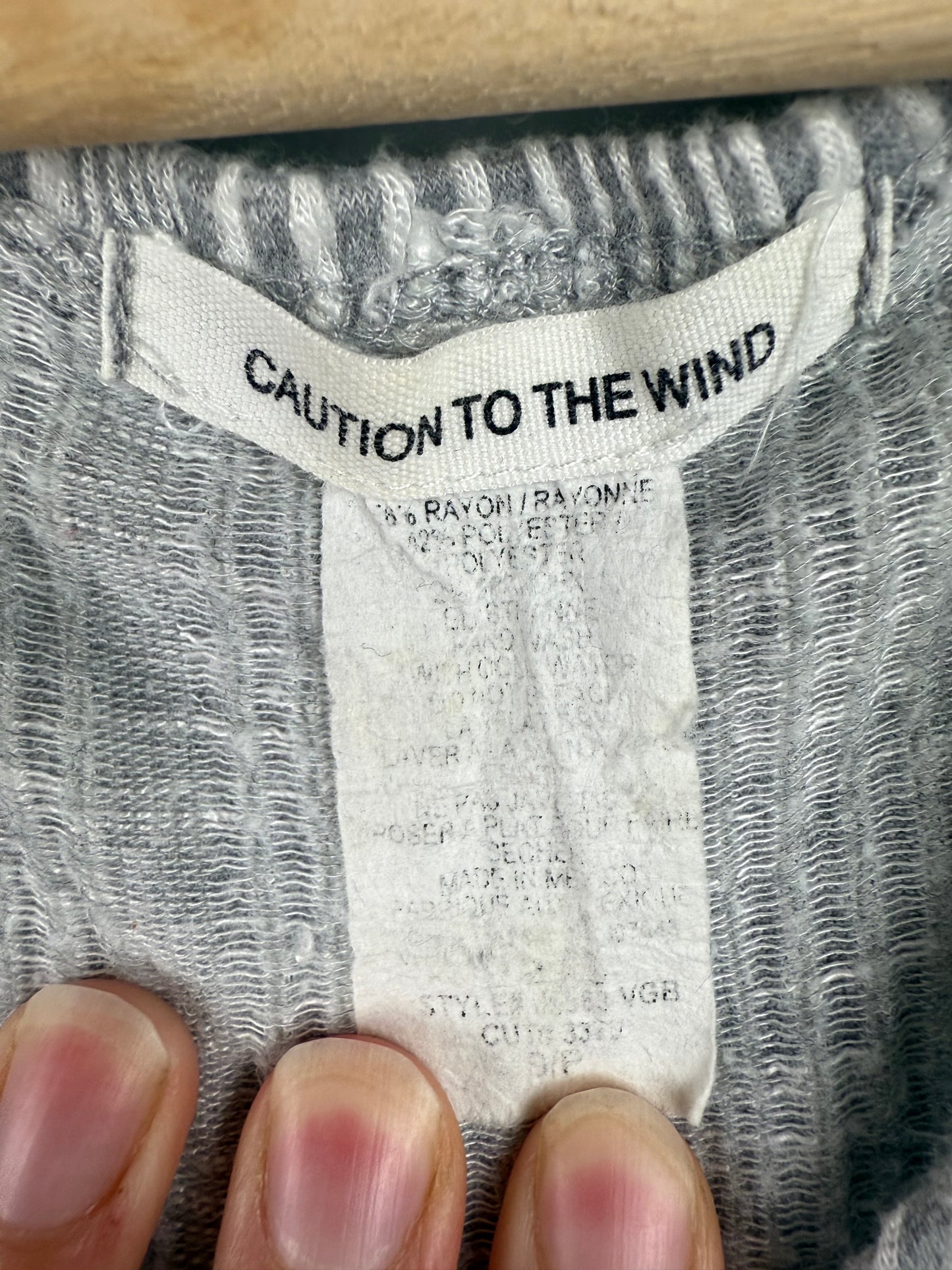 Caution to the Wind Women’s Small Bodycon Dress