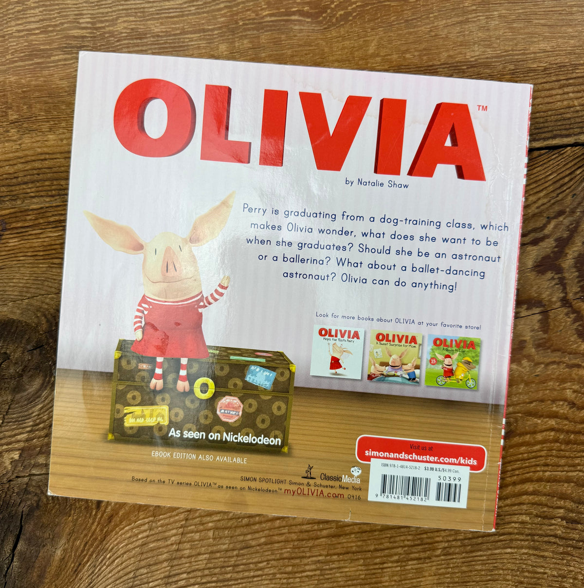 Olivia, I Can do Anything! Book