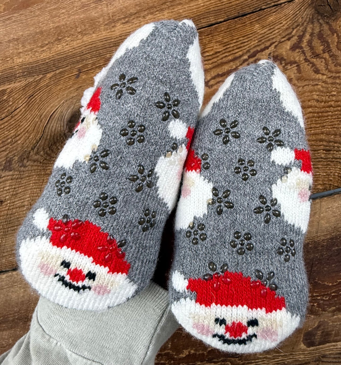 Infant Santa Slippers