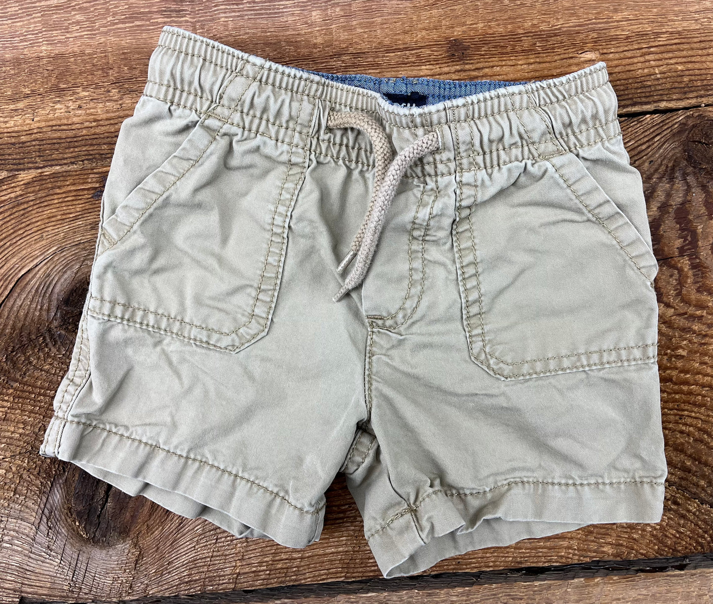 Oshkosh 6-9M Khaki Short