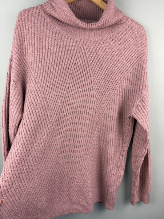 Guilty Women’s Large Knit Cowl neck Sweater