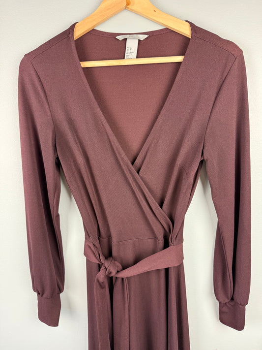 H&M Women’s XS Midi V-neck Dress