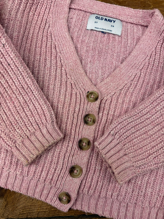 Old Navy 3T Knit Cardigan Sweater