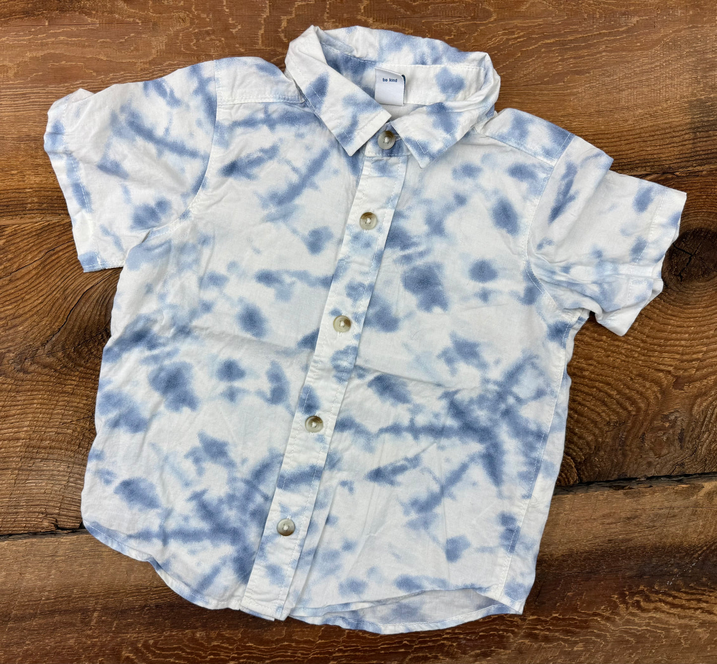 Old Navy 18-24M Tie-Dye Button Tee
