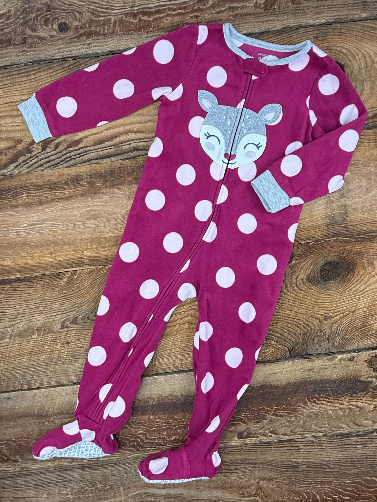 Carter’s 3T Fleece Deer Sleeper