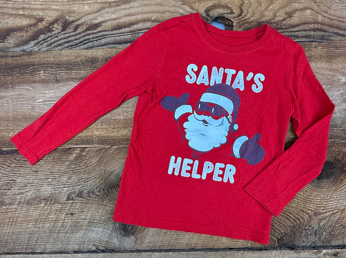 Oshkosh 4T Santa’s Helper Shirt