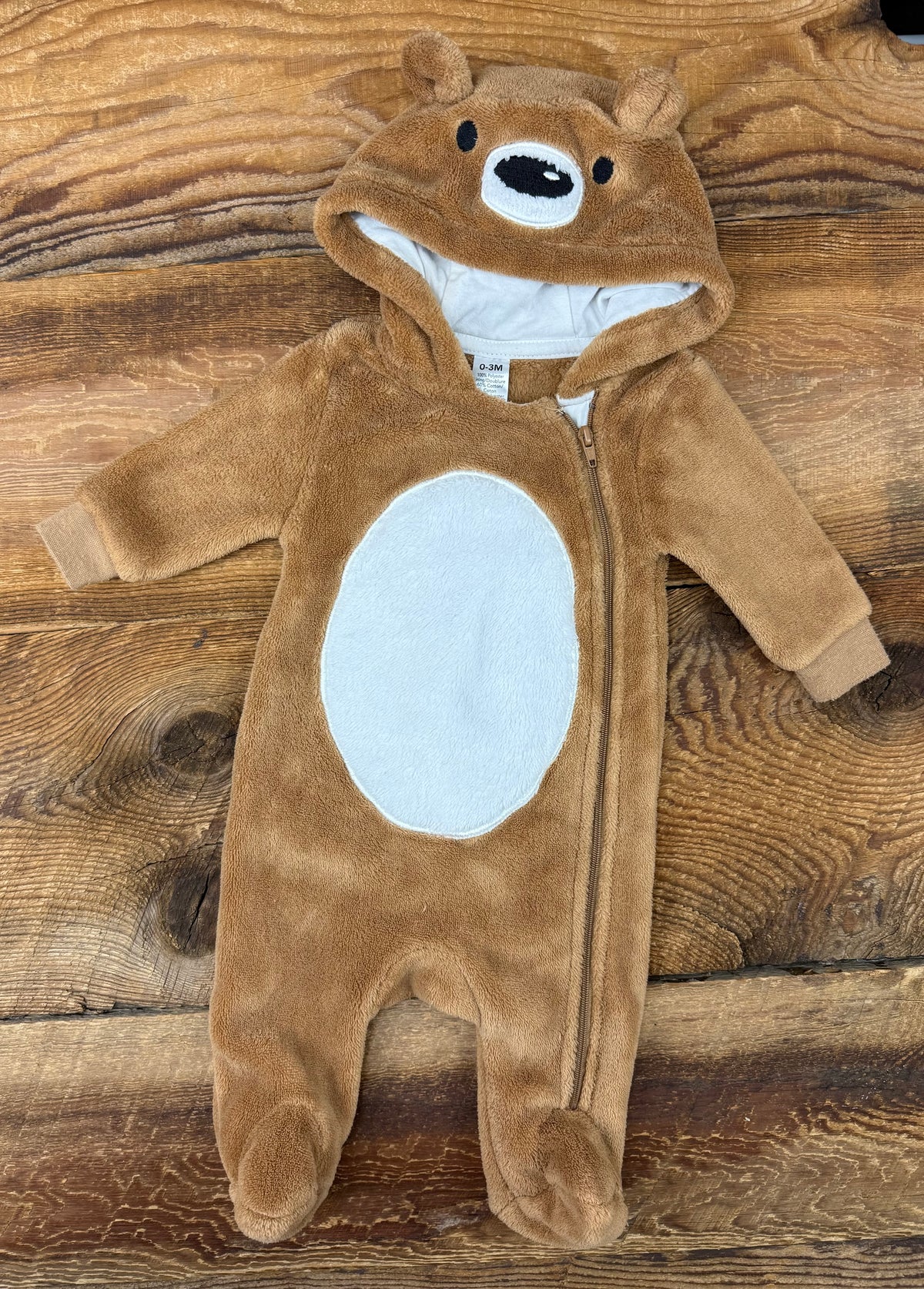 George 0-3M Bear Costume