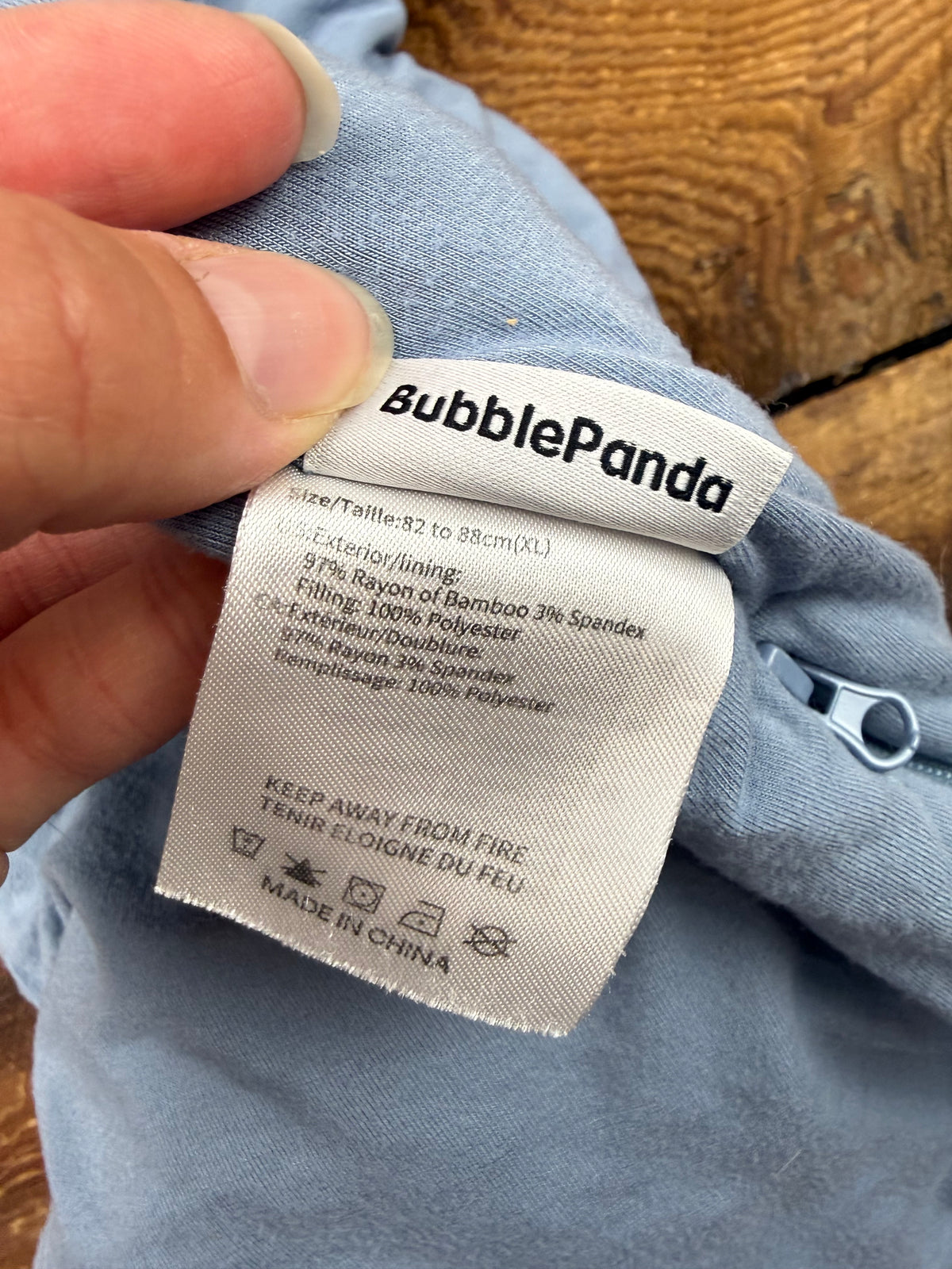 Bubble Panda XL(18-24M) 2.5 Tog Bamboo Sleepsack