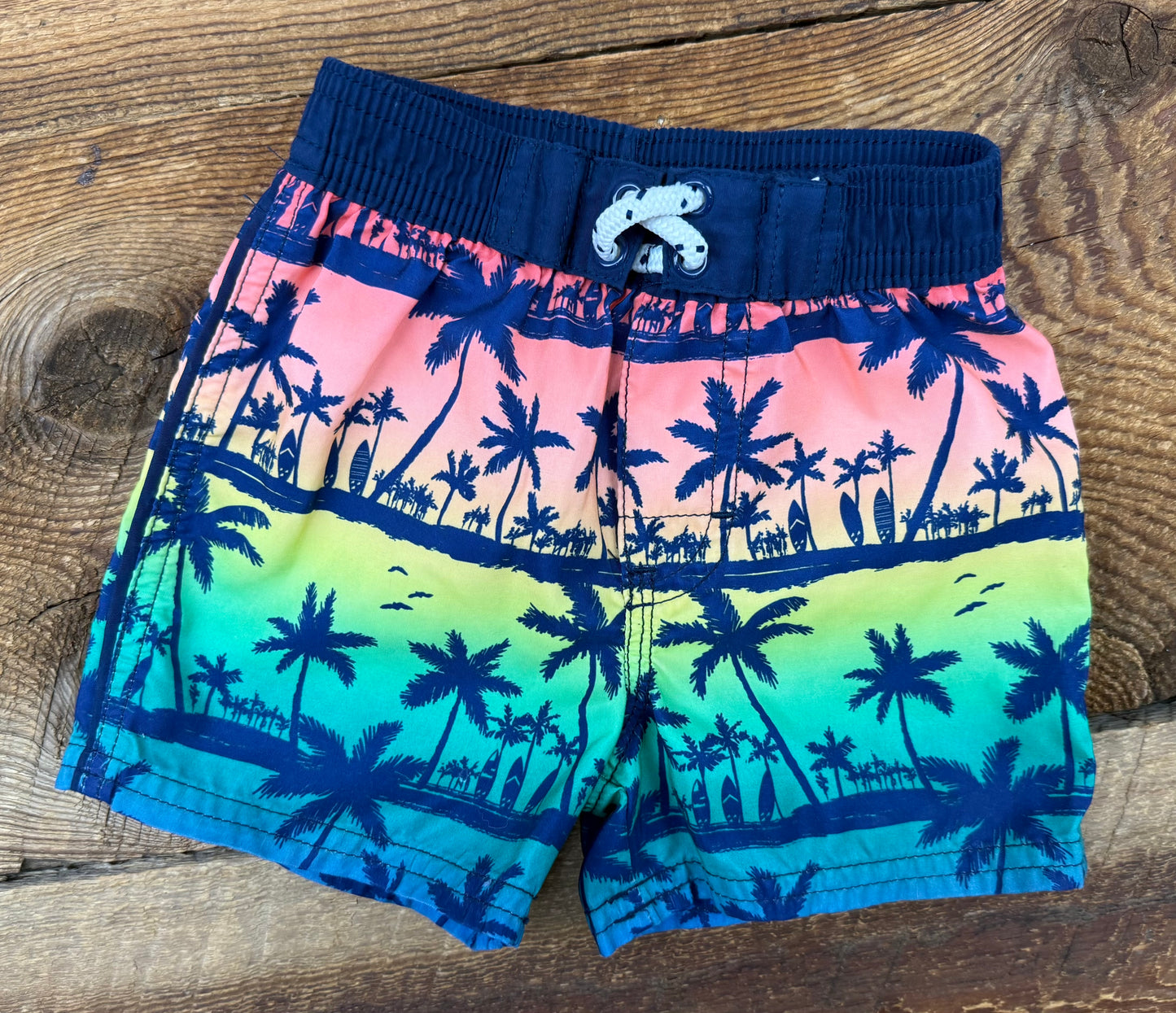 Oshkosh 12M Palm Swim Short