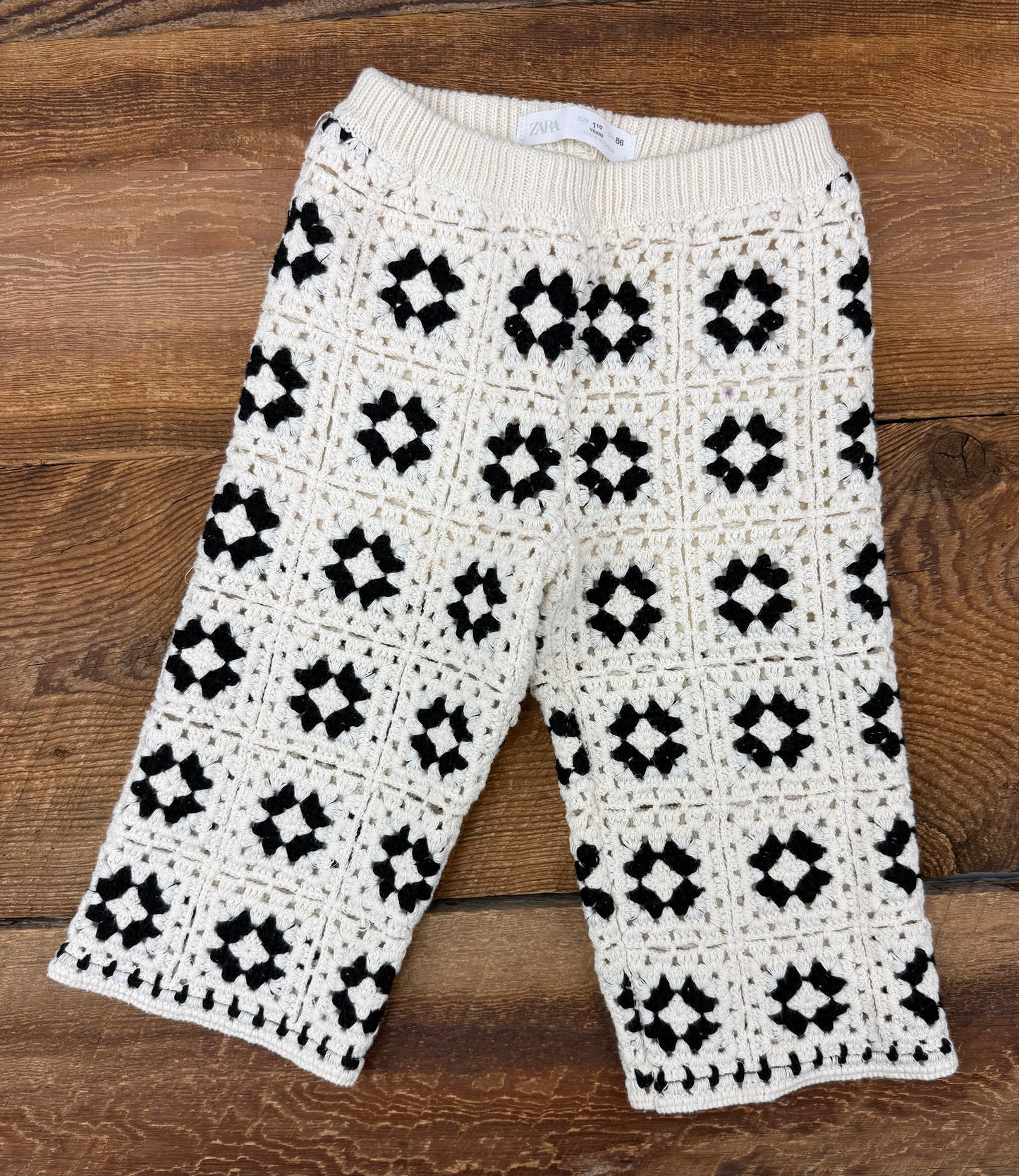 Zara 18-24M Crochet Pant