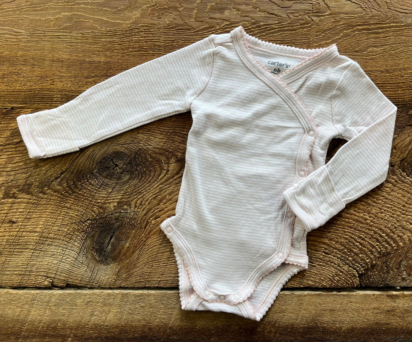 Carter’s NB Striped Onesie