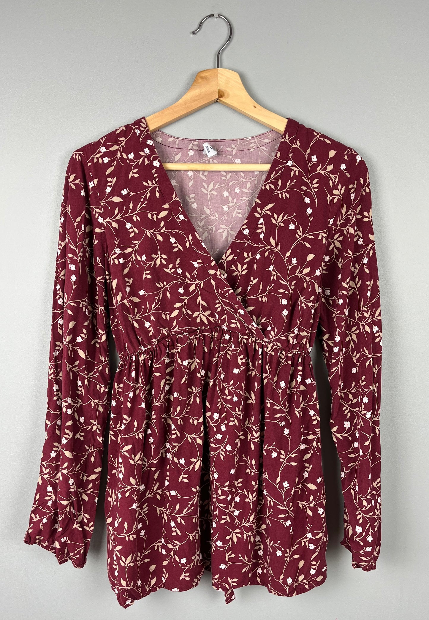 Old Navy Maternity Medium Floral Shirt