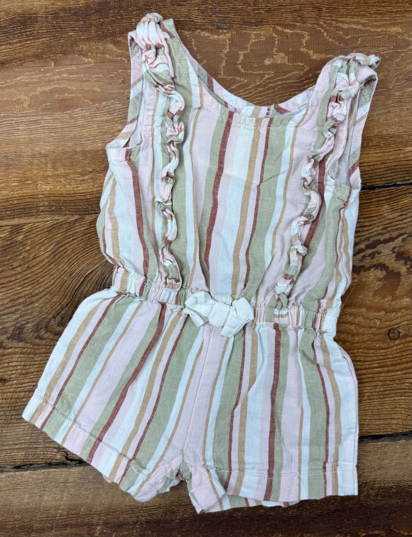 Oshkosh 9M Striped Romper