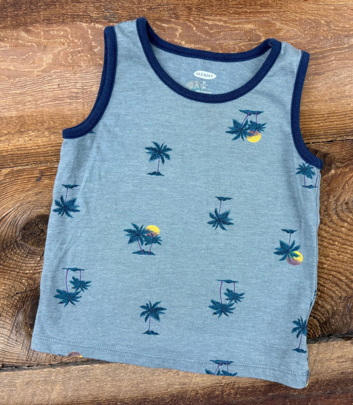 Old Navy 2T Palm Tank