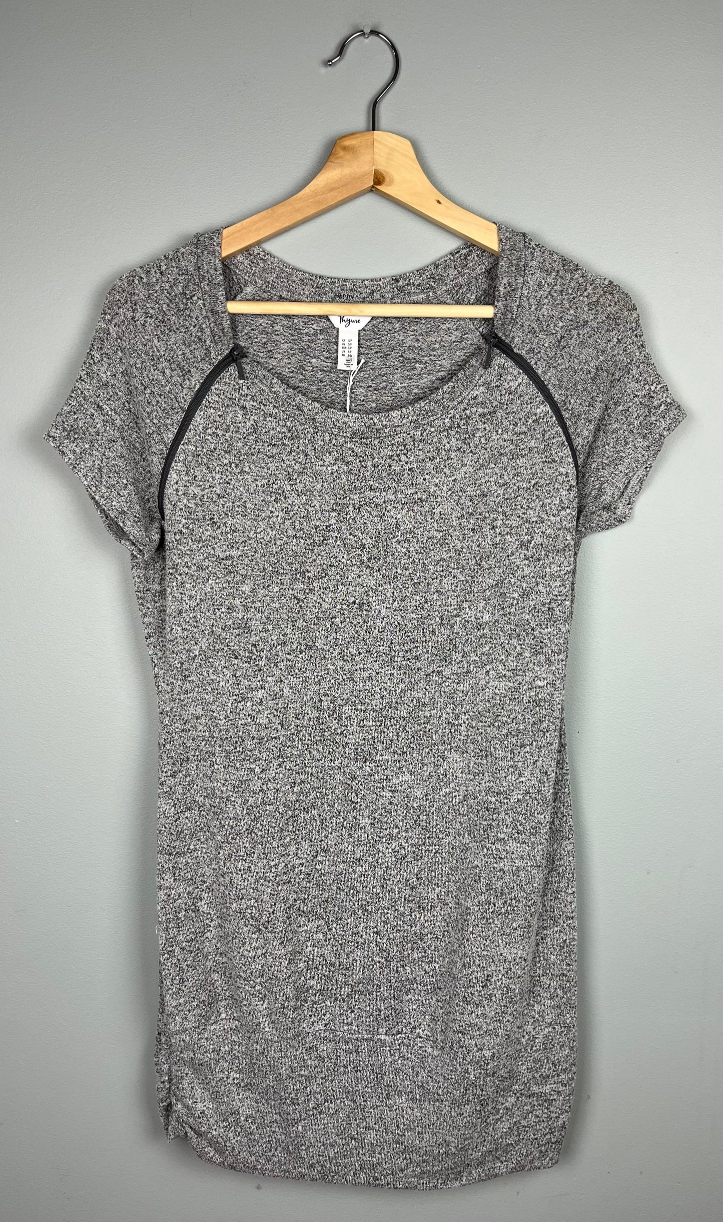 Thyme Maternity Small Nursing Shirt