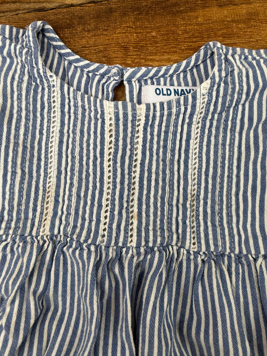 Old Navy 4T Striped Flowy Tee