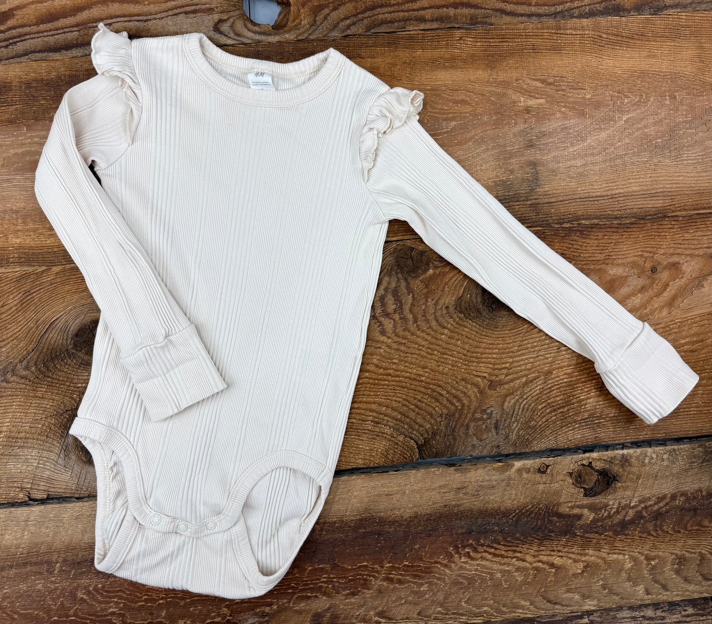 H&M 3T Ribbed Onesie