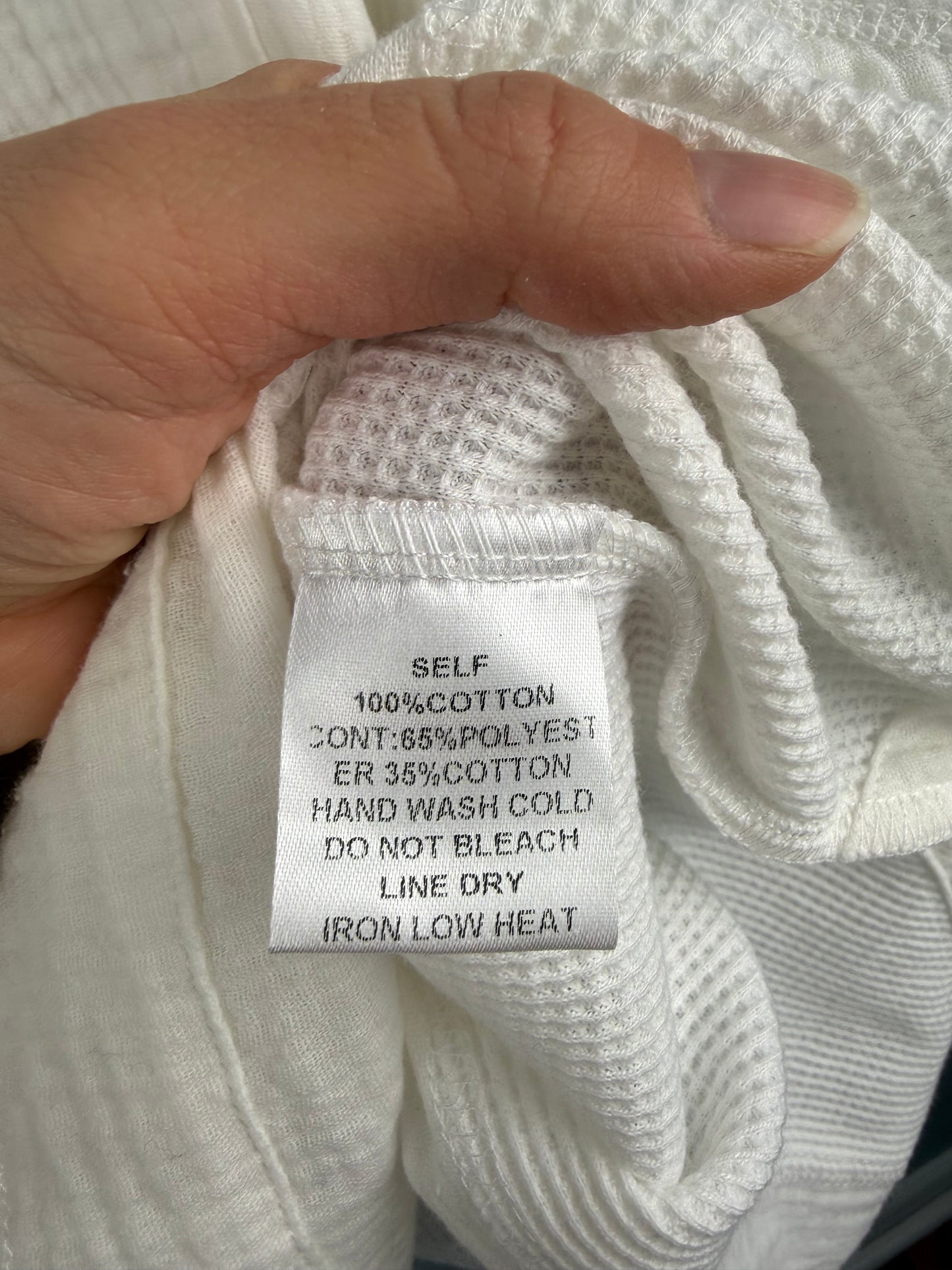 Blue Ivy Women’s M/L Muslin Cover Shirt