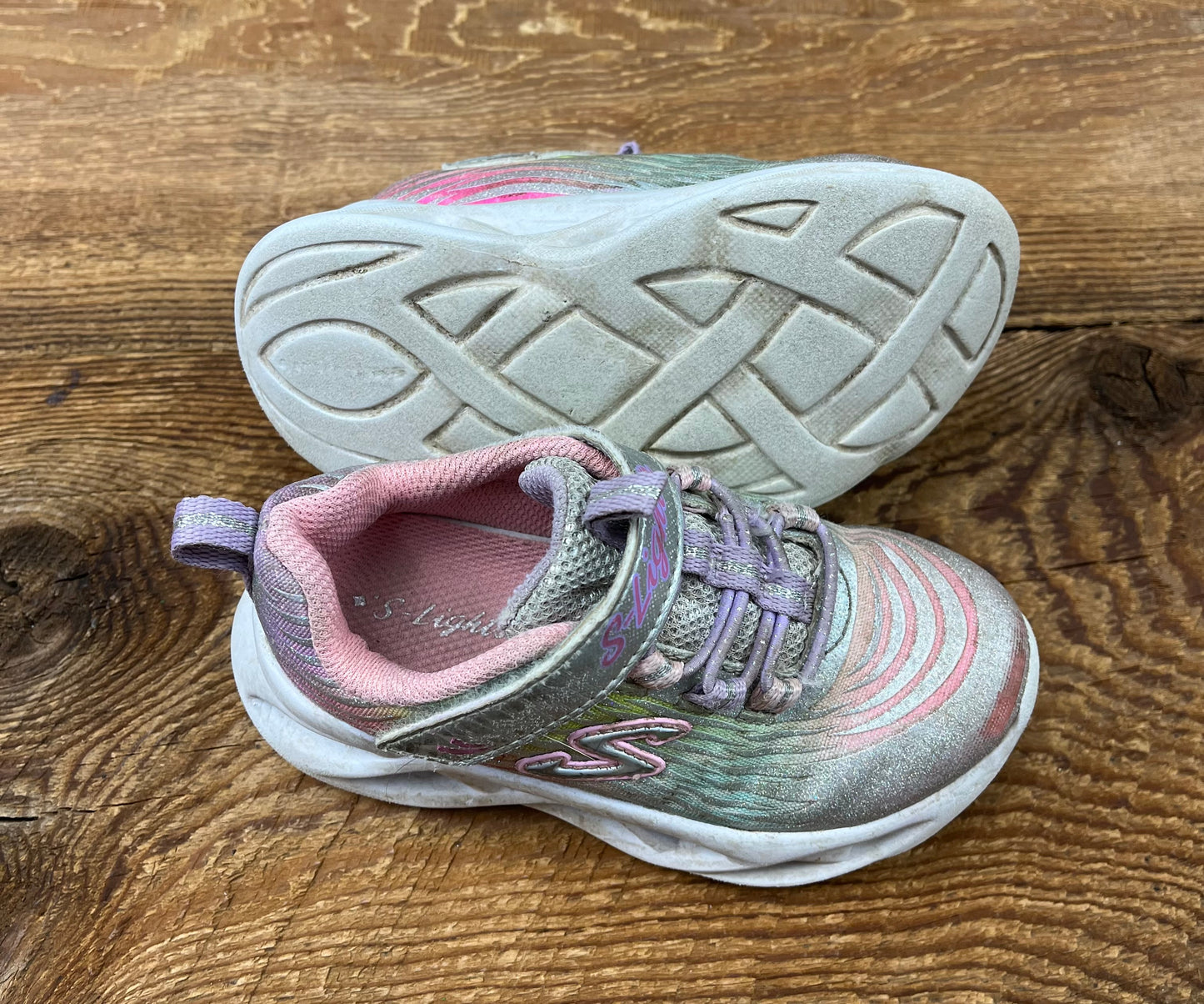 Sketchers 8C Light up Running Shoe