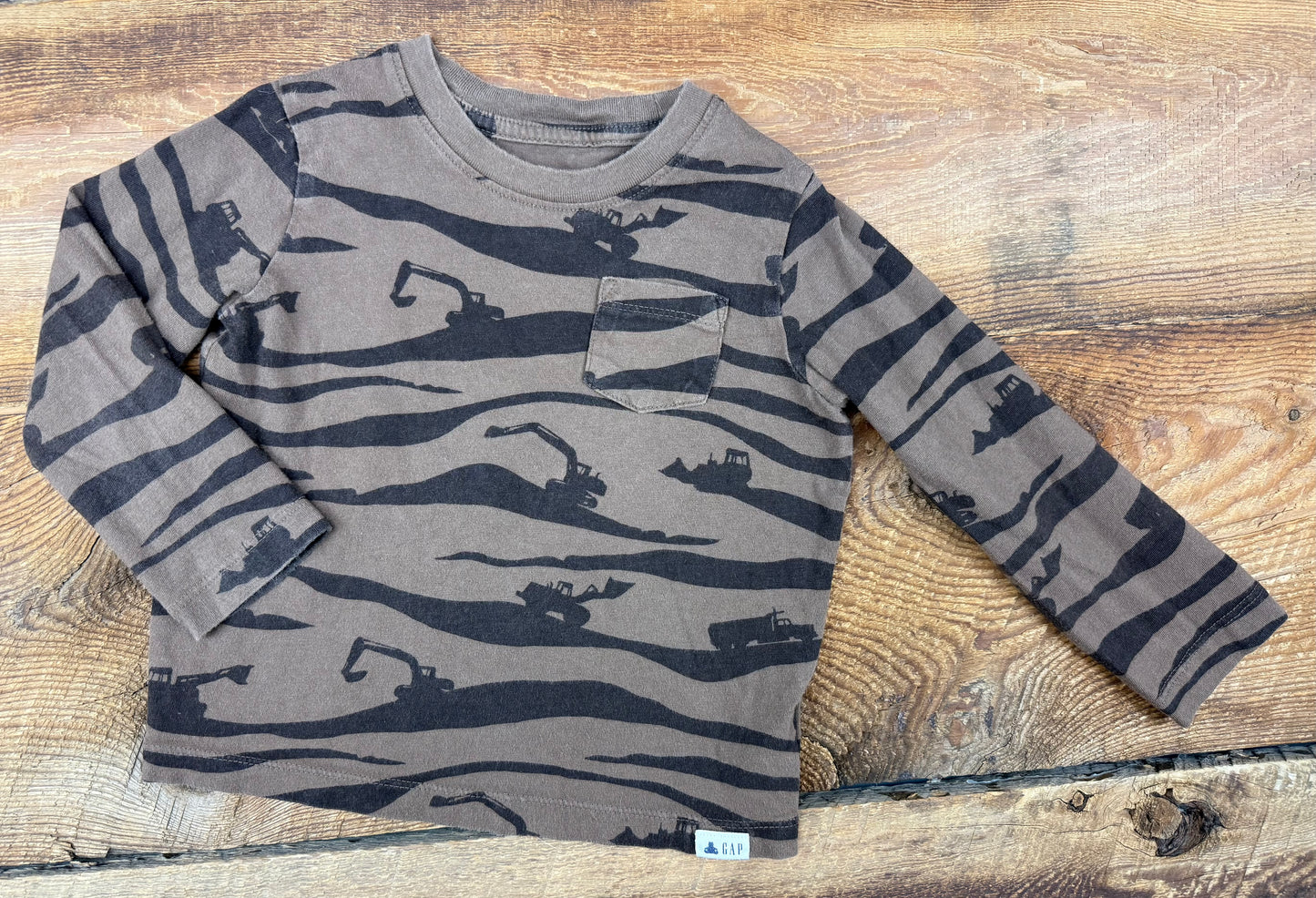 Gap 3T Construction Shirt