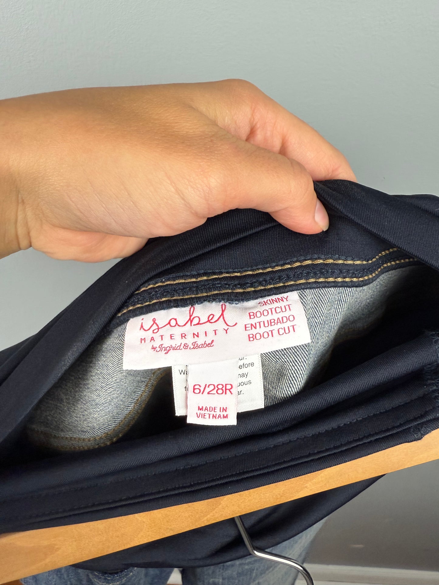 Isabel Maternity 6/28 Skinny Bootcut Legging