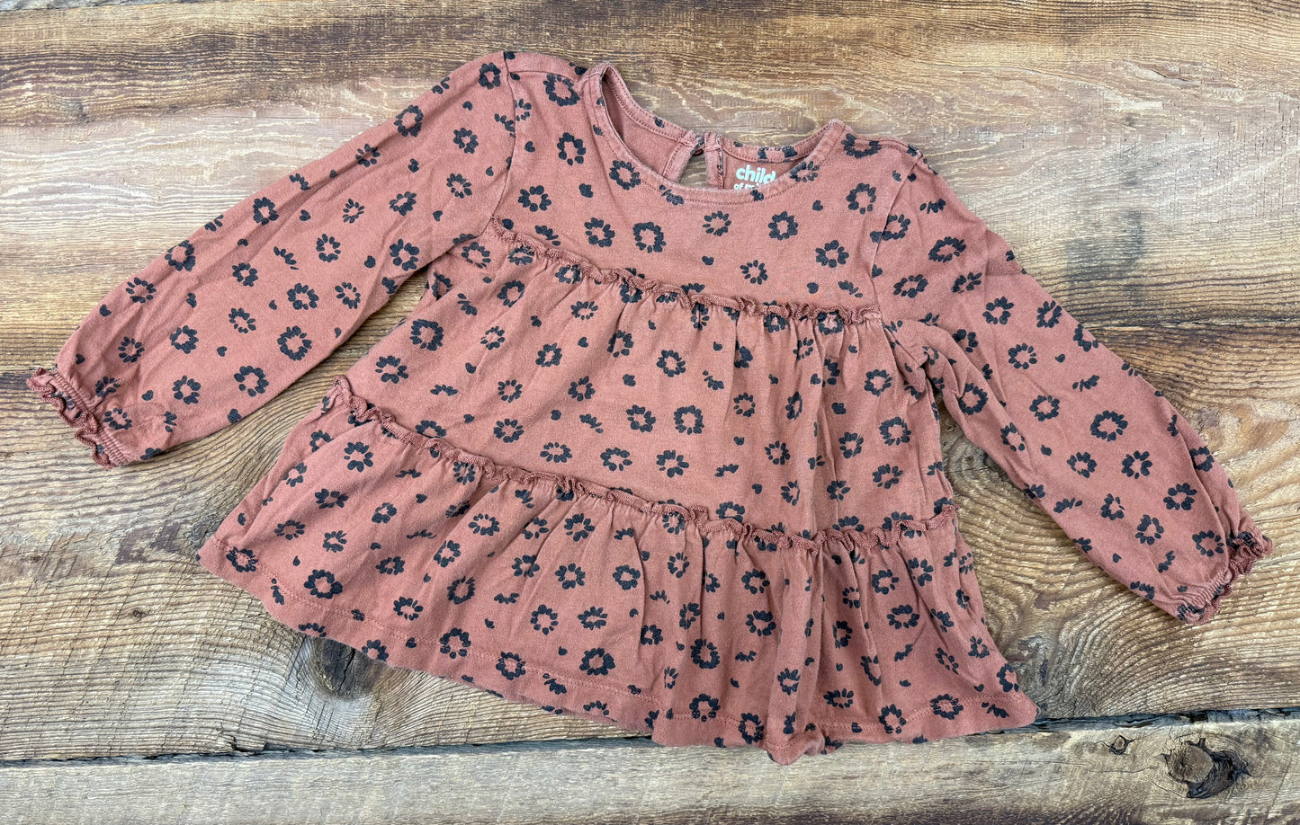 Child of Mine 24M Floral Shirt
