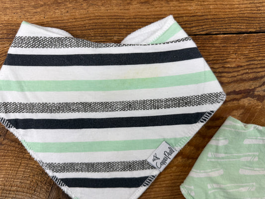 Copper Pearl Canoe Bib Set