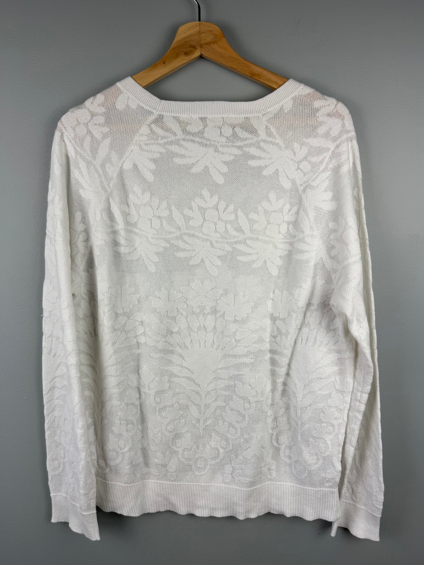 Loft XXL Floral Crewneck