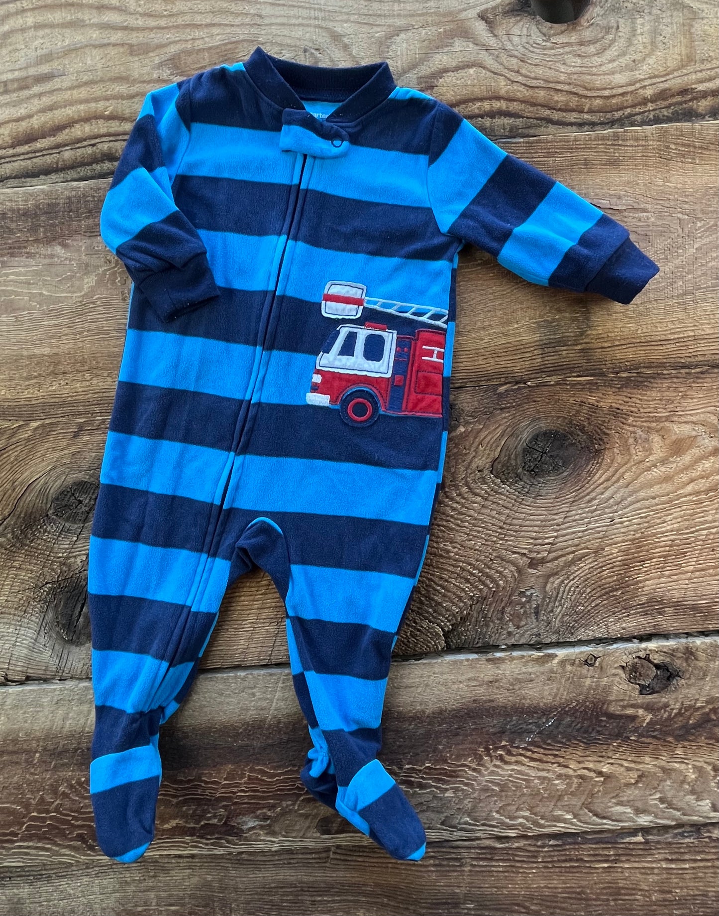 Carter’s 6M Fleece Firetruck Sleeper