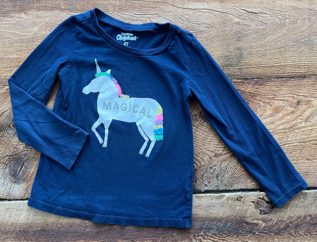 Oshkosh 4T Unicorn Shirt