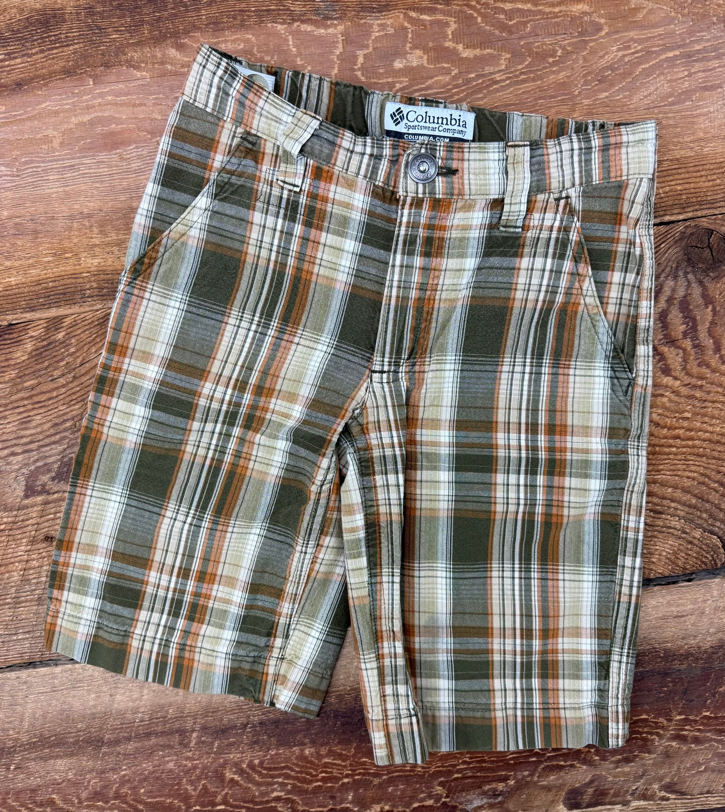 Columbia 5Y Plaid Short