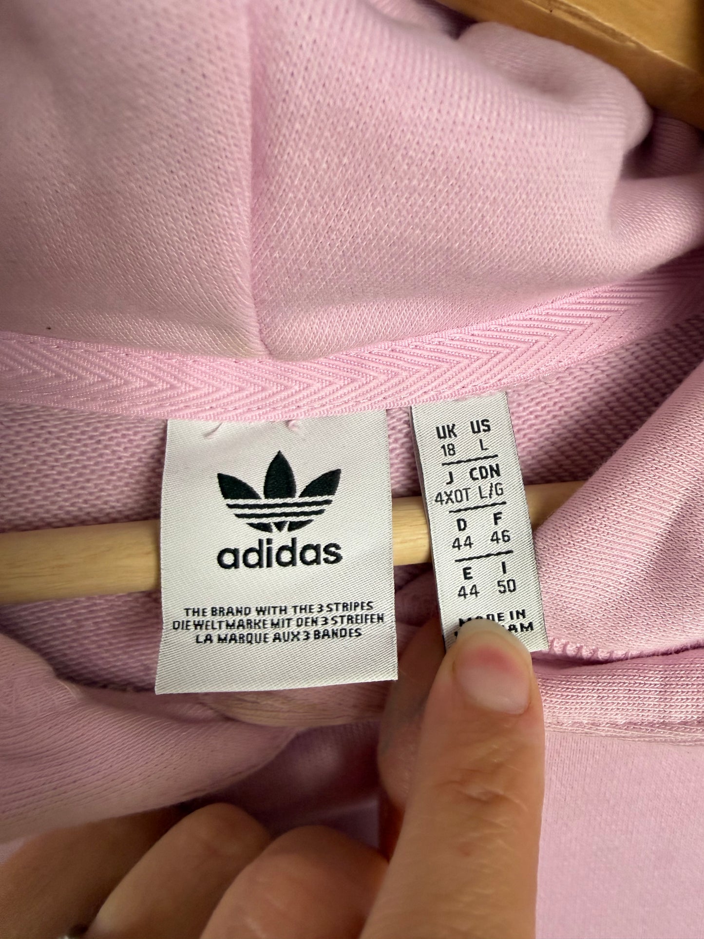 Adidas Women’s Large Cropped Hoodie
