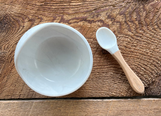 Glitter & Spice Silicone Bowl & Spoon Set