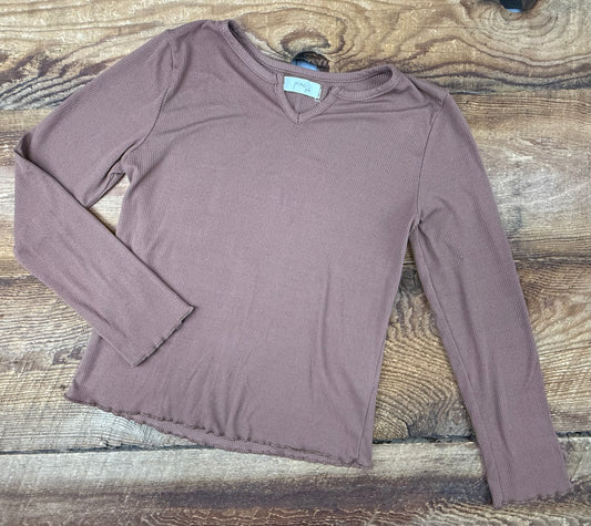 Pinc Girls 10/12Y Ribbed Shirt