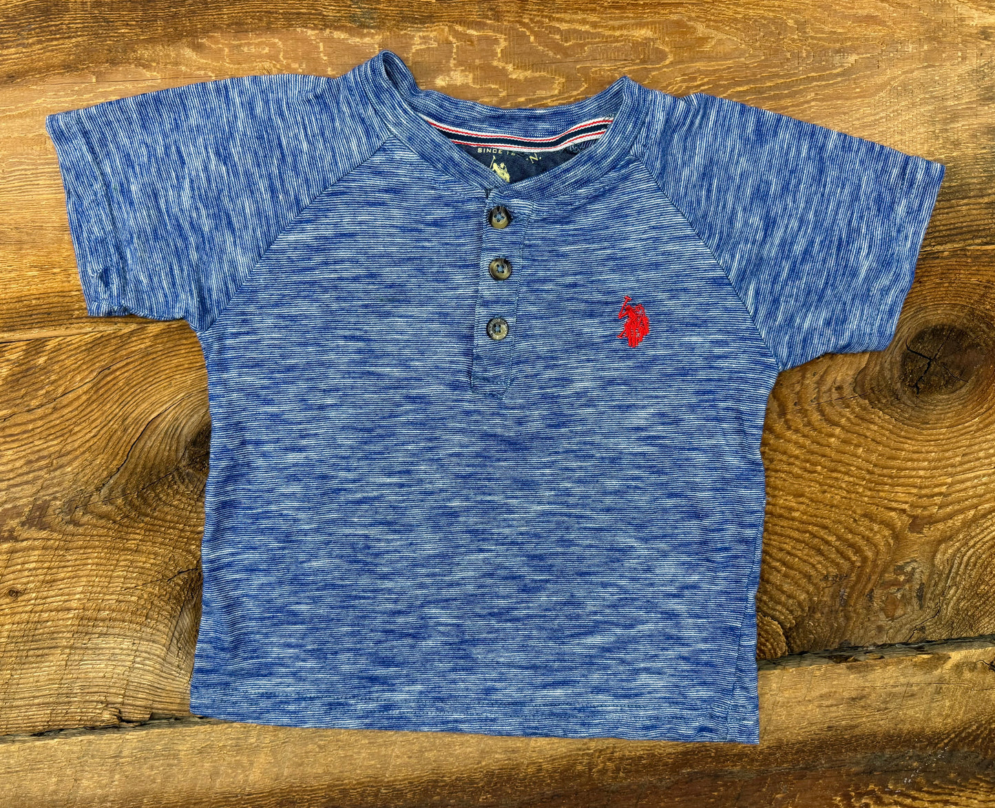 US Polo Assn 3T Henley Tee